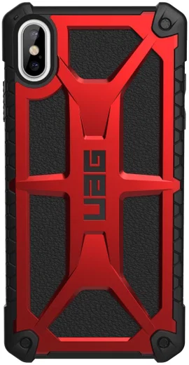 Urban Armor Gear Monarch Hoesje Apple iPhone XS Max Crimson afbeelding 2