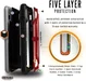 Urban Armor Gear Monarch Hoesje Apple iPhone XS Max Crimson afbeelding 4