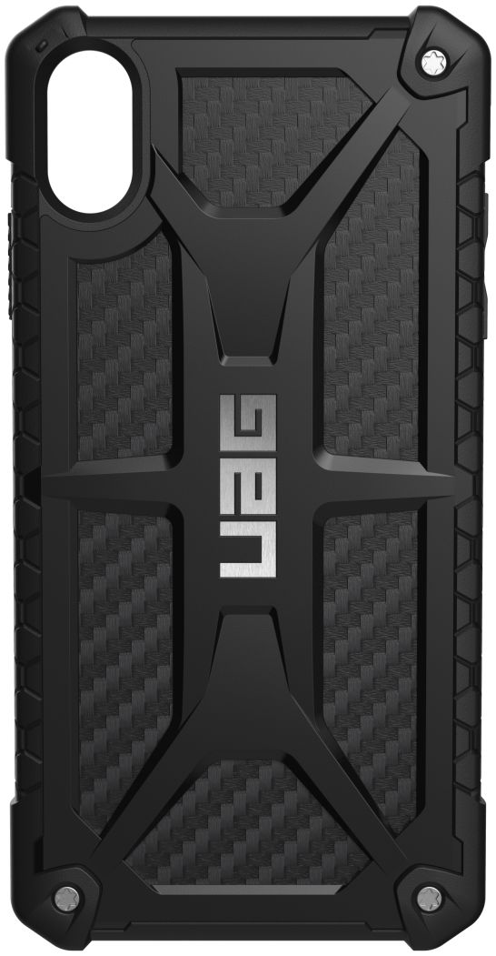 Urban Armor Gear Monarch Hoesje Apple iPhone XS Max Zwart Carbon Fiber afbeelding 20