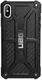 Urban Armor Gear Monarch Hoesje Apple iPhone XS Max Zwart Carbon Fiber afbeelding 2