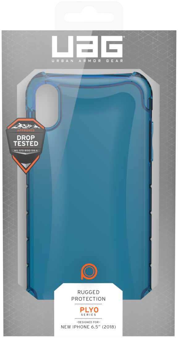 Urban Armor Gear Plyo Hoesje Apple iPhone XS Max Glacier afbeelding 13