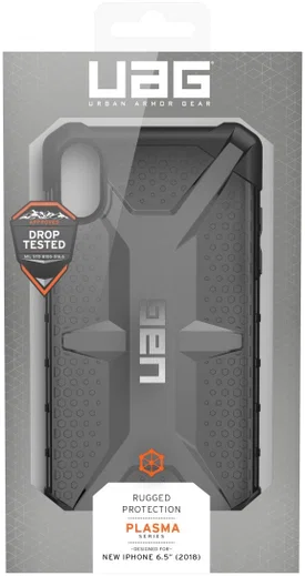 Urban Armor Gear Plasma Hoesje Apple iPhone XS Max Ash afbeelding 21