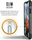 Urban Armor Gear Plasma Hoesje Apple iPhone XS Max Ash afbeelding 5