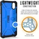 Urban Armor Gear Plasma Hoesje Apple iPhone XS Max Cobalt afbeelding 6