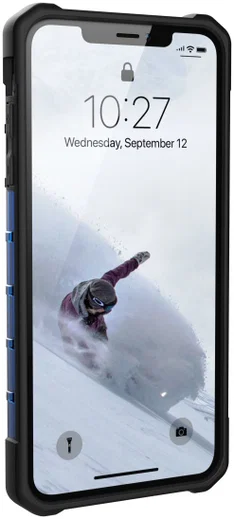 Urban Armor Gear Plasma Hoesje Apple iPhone XS Max Cobalt afbeelding 10