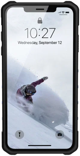 Urban Armor Gear Plasma Hoesje Apple iPhone XS Max Cobalt afbeelding 12