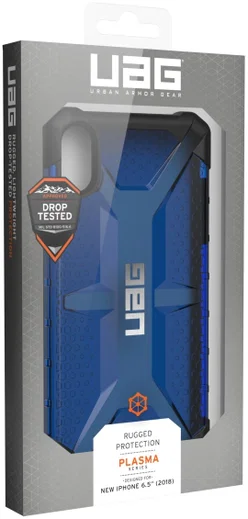 Urban Armor Gear Plasma Hoesje Apple iPhone XS Max Cobalt afbeelding 20