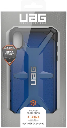 Urban Armor Gear Plasma Hoesje Apple iPhone XS Max Cobalt afbeelding 21