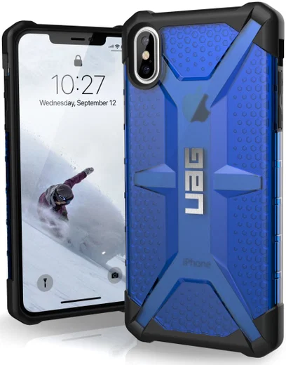 Urban Armor Gear Plasma Hoesje Apple iPhone XS Max Cobalt afbeelding 1