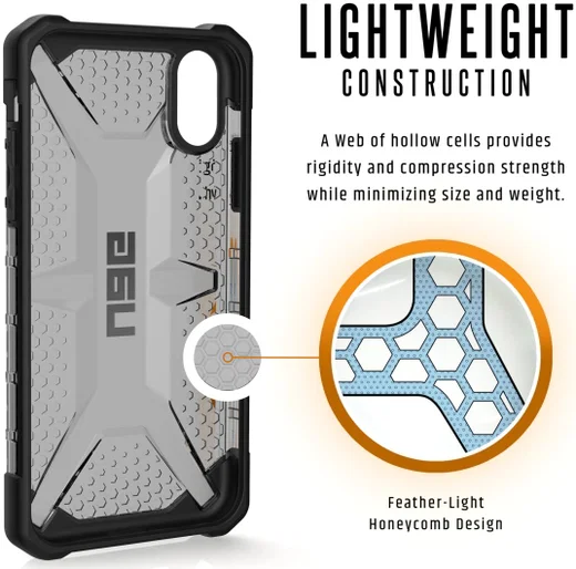 Urban Armor Gear Plasma Hoesje Apple iPhone XR Ash afbeelding 7