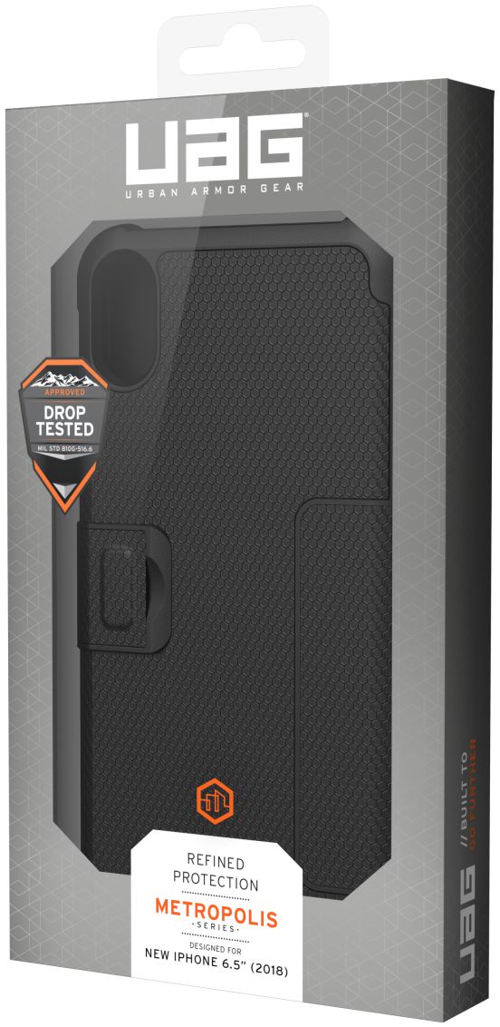 Urban Armor Gear UAG Metropolis Hoesje Apple iPhone XS Max Black afbeelding 21