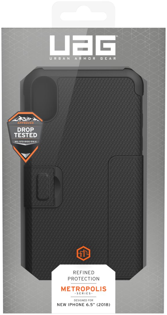 Urban Armor Gear UAG Metropolis Hoesje Apple iPhone XS Max Black afbeelding 22