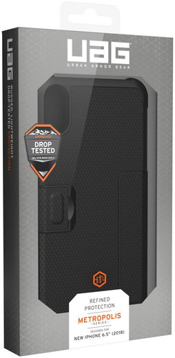 Urban Armor Gear UAG Metropolis Hoesje Apple iPhone XS Max Black afbeelding 23