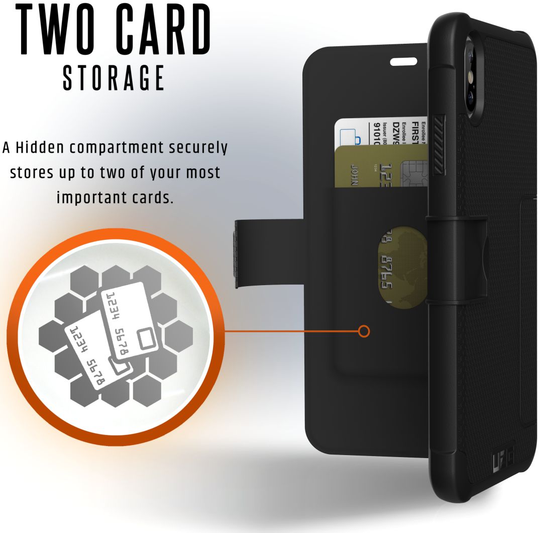 Urban Armor Gear UAG Metropolis Hoesje Apple iPhone XS Max Black afbeelding 4