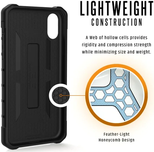 Urban Armor Gear Pathfinder Hoesje Apple iPhone XR Black afbeelding 7