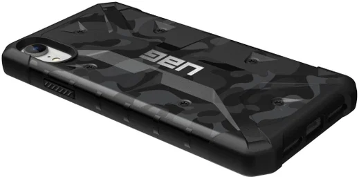Urban Armor Gear Pathfinder Hoesje Apple iPhone XR Midnight Camo afbeelding 13