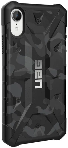 Urban Armor Gear Pathfinder Hoesje Apple iPhone XR Midnight Camo afbeelding 9