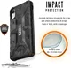 Urban Armor Gear Pathfinder Hoesje Apple iPhone XR Midnight Camo afbeelding 4