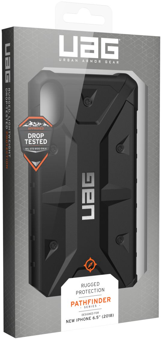 Urban Armor Gear Pathfinder Hoesje Apple iPhone XS Max Black afbeelding 20