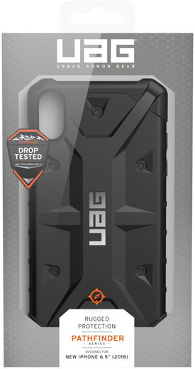 Urban Armor Gear Pathfinder Hoesje Apple iPhone XS Max Black afbeelding 21