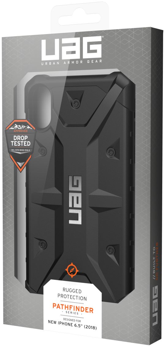 Urban Armor Gear Pathfinder Hoesje Apple iPhone XS Max Black afbeelding 22