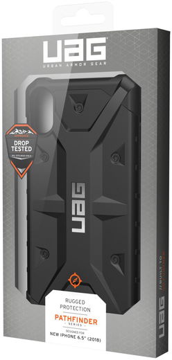 Urban Armor Gear Pathfinder Hoesje Apple iPhone XS Max Black afbeelding 22