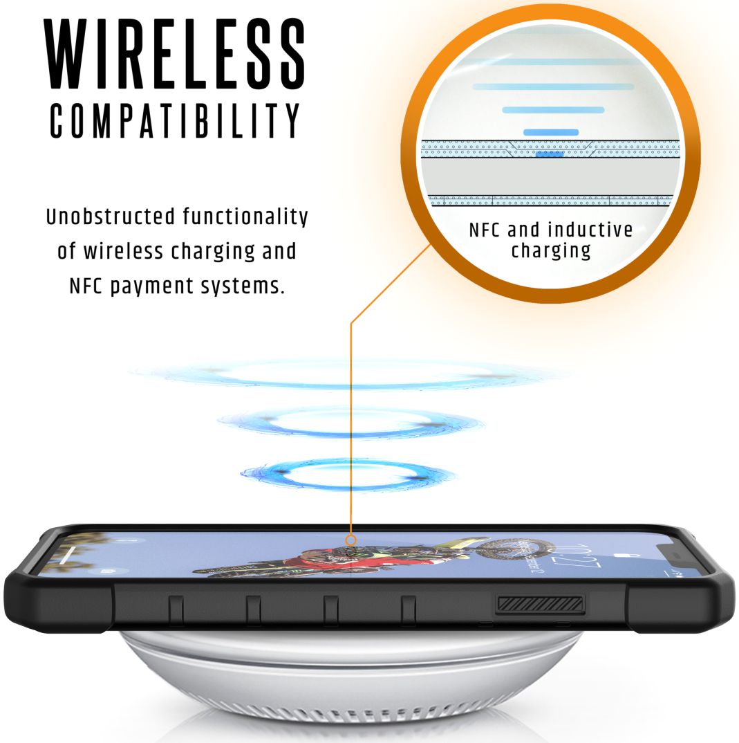 Urban Armor Gear Pathfinder Hoesje Apple iPhone XS Max Black afbeelding 4