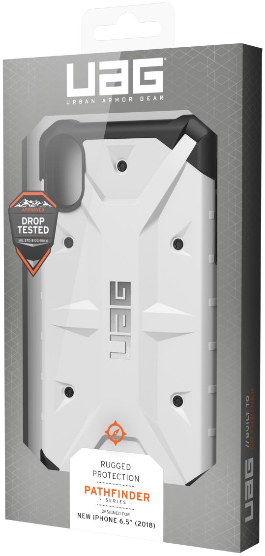 Urban Armor Gear Pathfinder Hoesje Apple iPhone XS Max White afbeelding 22