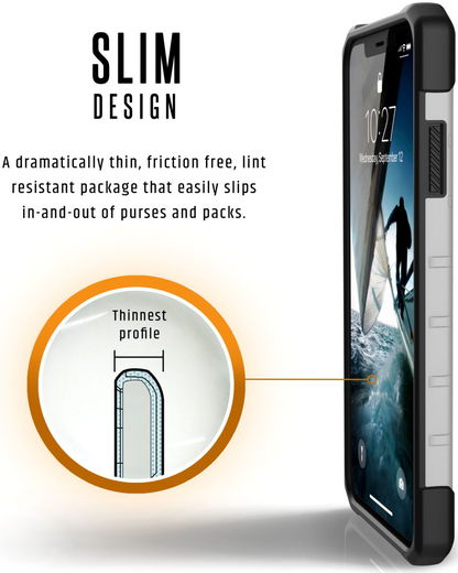 Urban Armor Gear Pathfinder Hoesje Apple iPhone XS Max White afbeelding 5