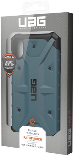 Urban Armor Gear Pathfinder Hoesje Apple iPhone XS Max Slate afbeelding 22