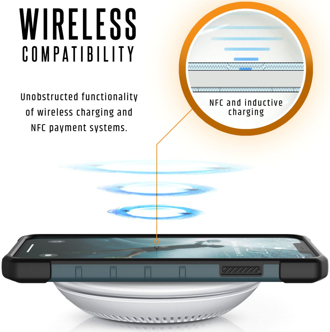 Urban Armor Gear Pathfinder Hoesje Apple iPhone XS Max Slate afbeelding 4