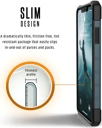 Urban Armor Gear Pathfinder Hoesje Apple iPhone XS Max Slate afbeelding 5