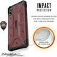 Urban Armor Gear Pathfinder Hoesje Apple iPhone XS Max Carmine afbeelding 7