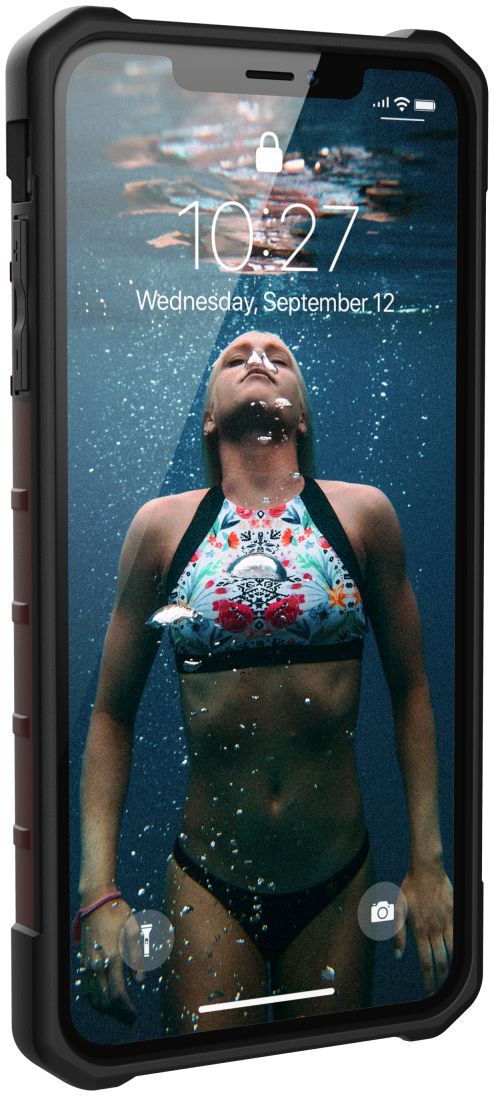 Urban Armor Gear Pathfinder Hoesje Apple iPhone XS Max Carmine afbeelding 10