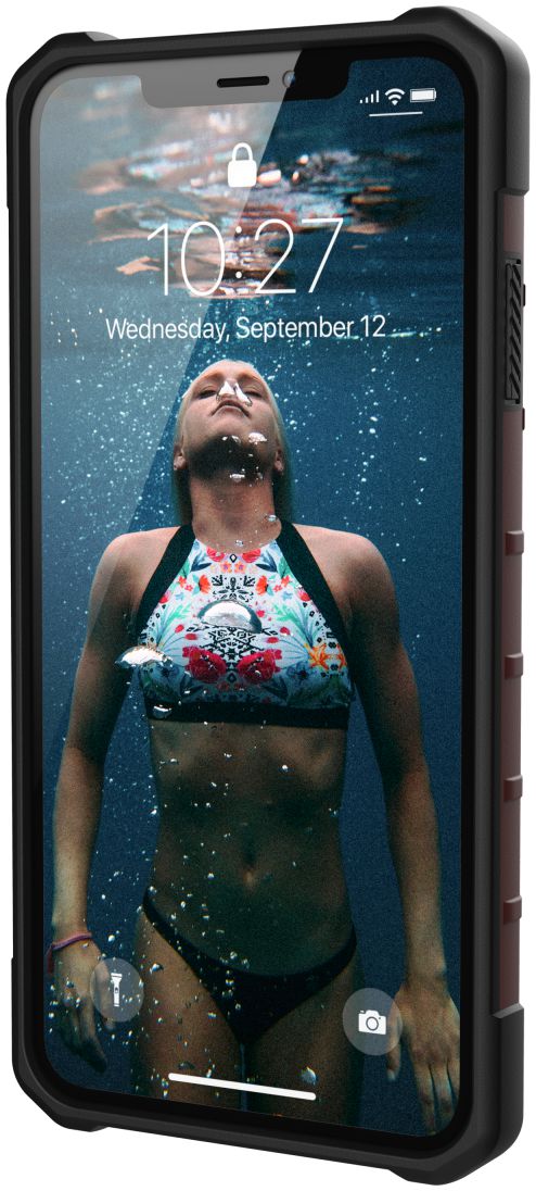 Urban Armor Gear Pathfinder Hoesje Apple iPhone XS Max Carmine afbeelding 14