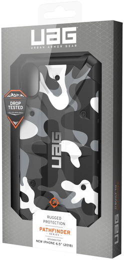 Urban Armor Gear Pathfinder Hoesje Apple iPhone XS Max Arctic Camo afbeelding 22
