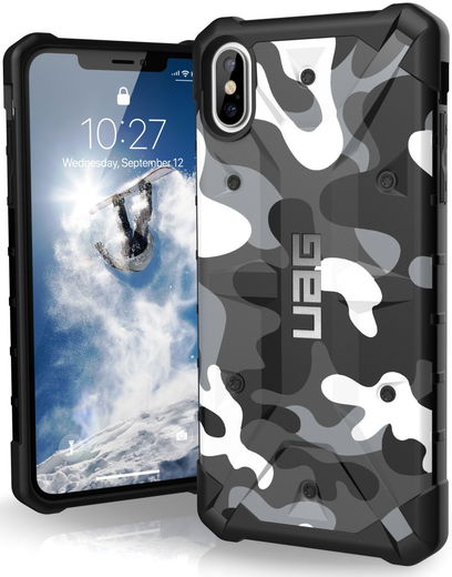Urban Armor Gear Pathfinder Hoesje Apple iPhone XS Max Arctic Camo afbeelding 1