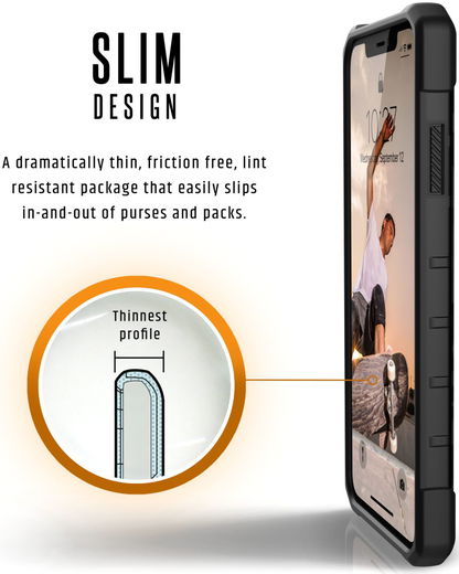 Urban Armor Gear Pathfinder Hoesje Apple iPhone XS Max Midnight Camo afbeelding 7