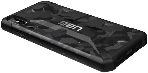 Urban Armor Gear Pathfinder Hoesje Apple iPhone XS Max Midnight Camo afbeelding 8