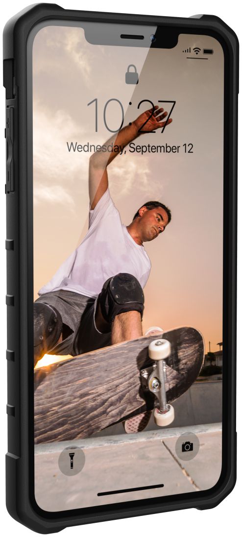 Urban Armor Gear Pathfinder Hoesje Apple iPhone XS Max Midnight Camo afbeelding 10