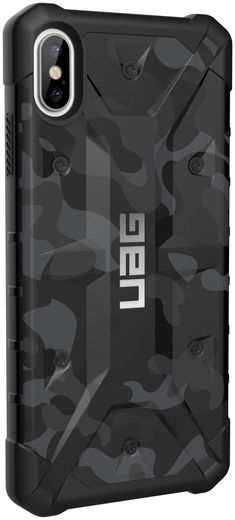 Urban Armor Gear Pathfinder Hoesje Apple iPhone XS Max Midnight Camo afbeelding 11