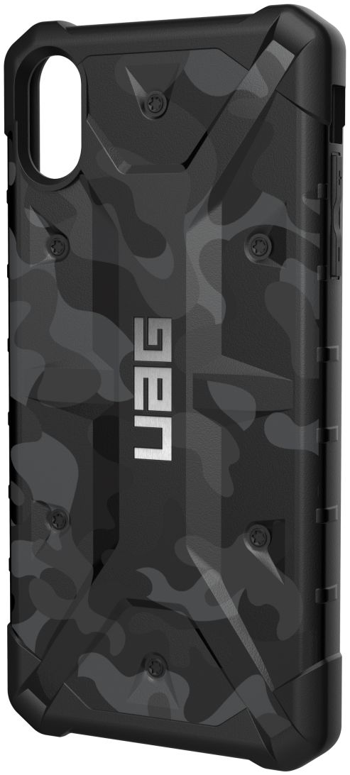 Urban Armor Gear Pathfinder Hoesje Apple iPhone XS Max Midnight Camo afbeelding 16