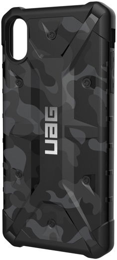 Urban Armor Gear Pathfinder Hoesje Apple iPhone XS Max Midnight Camo afbeelding 16