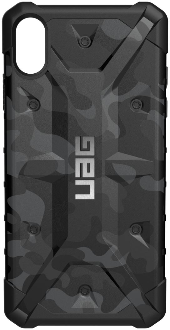 Urban Armor Gear Pathfinder Hoesje Apple iPhone XS Max Midnight Camo afbeelding 17