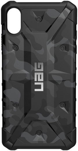 Urban Armor Gear Pathfinder Hoesje Apple iPhone XS Max Midnight Camo afbeelding 17