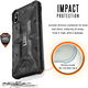Urban Armor Gear Pathfinder Hoesje Apple iPhone XS Max Midnight Camo afbeelding 4