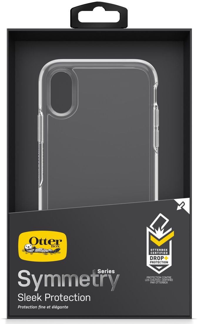 OtterBox Symmetry Clear Case Apple iPhone XS Clear afbeelding 2