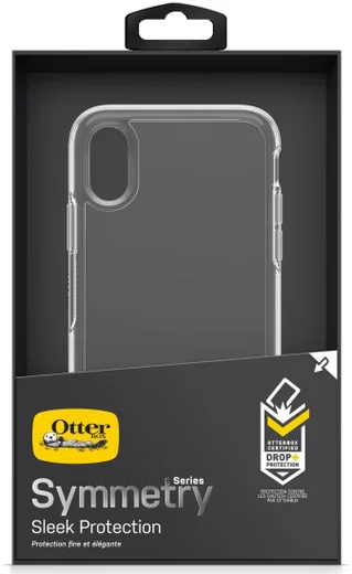OtterBox Symmetry Clear Case Apple iPhone XS Clear afbeelding 2
