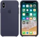 Apple iPhone X Siliconen Case Origineel Midnight Blue afbeelding 3