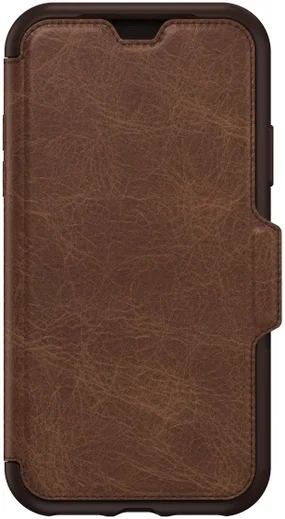 Otterbox Strada Series Apple iPhone XS / X Hoesje Book Case Espresso afbeelding 4